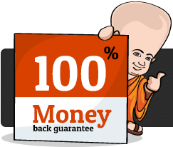 100% Money Back Guarantee – Email Monks